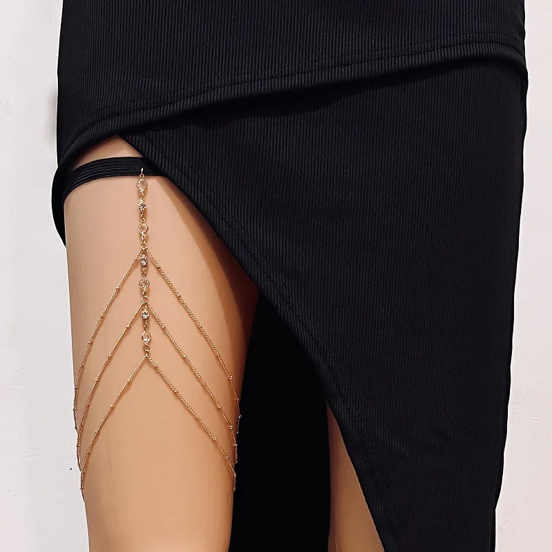 Qualiti Body Jewelry - Fashion Summer Bohemian Thigh Chain Simple