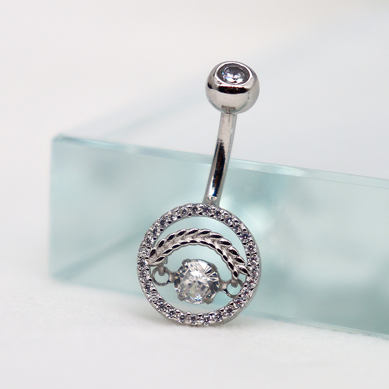 Body Jewelry Good Quality - Piercing Belly Button Silver 925 Sterling