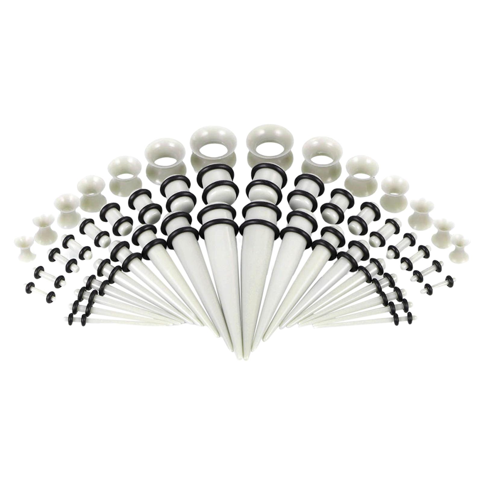 50 Pieces Multi Size Gauges Ki - Body Jewelry Gauge Sizes review and price