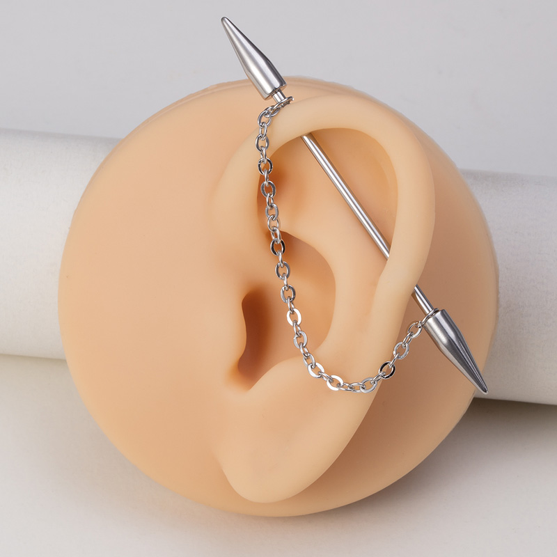 1pc Industrial Piercing Barbel - Industrial Barbell Long review and price