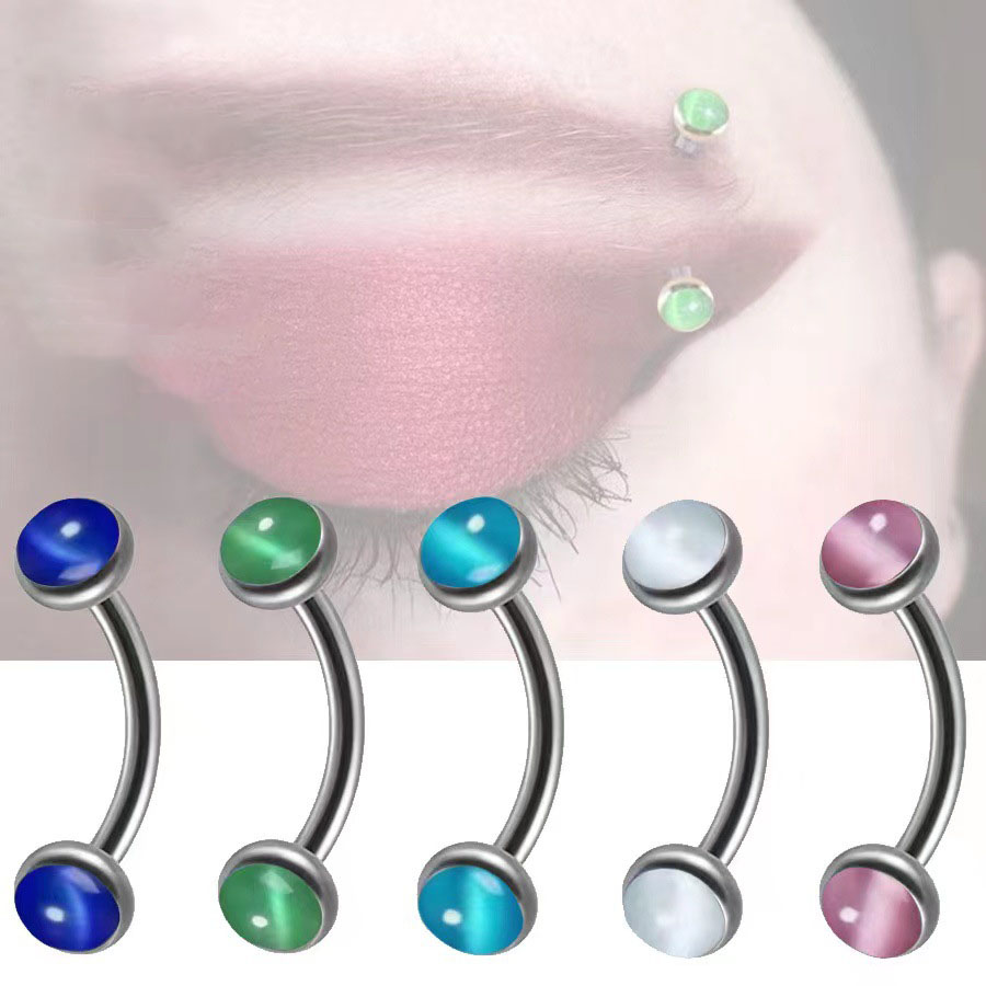 1Piece Eyebrow Piercing Banana - Rook Curved Barbell review and price