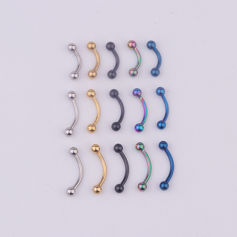 5pcs/lot 16G 316L Stainless St - Rook Curved Barbell review and price