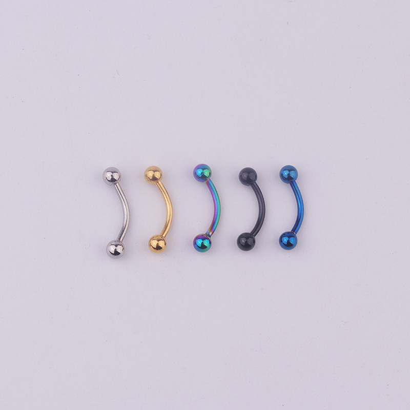 5pcs/lot 16G 316L Stainless St - Rook Curved Barbell review and price