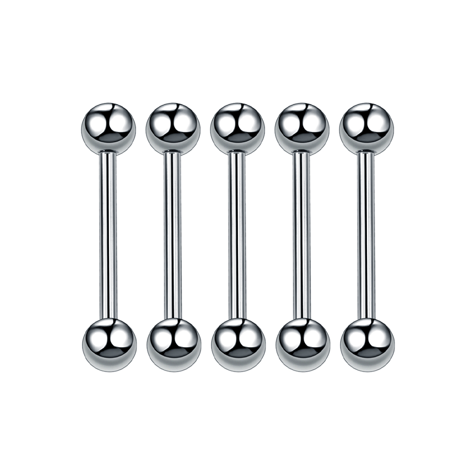 1/5PCS Titanium External Threa - Industrial Barbell Long review and price