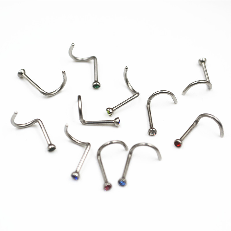 50pcs 20Gx7x2mm Gems Inside No - Body Jewelry Good Quality review and price