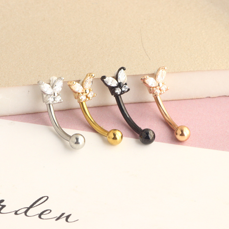 Gold Rook Piercing Jewelry 14K - Rook Curved Barbell review and price