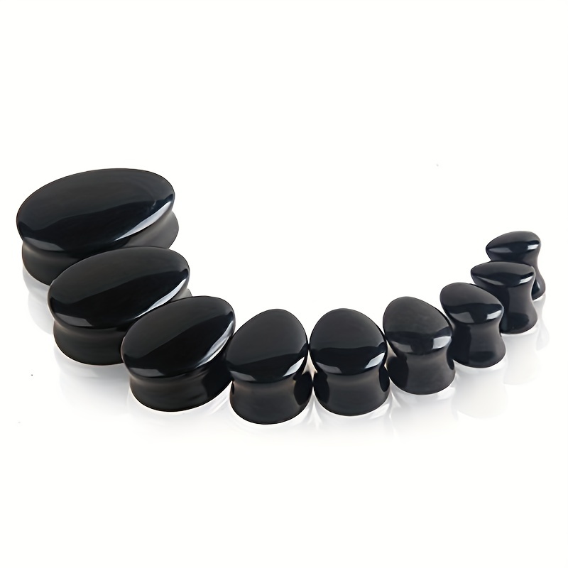 1 Pair Men's Water Drop Shape  - Body Jewelry Gauge Sizes review and price