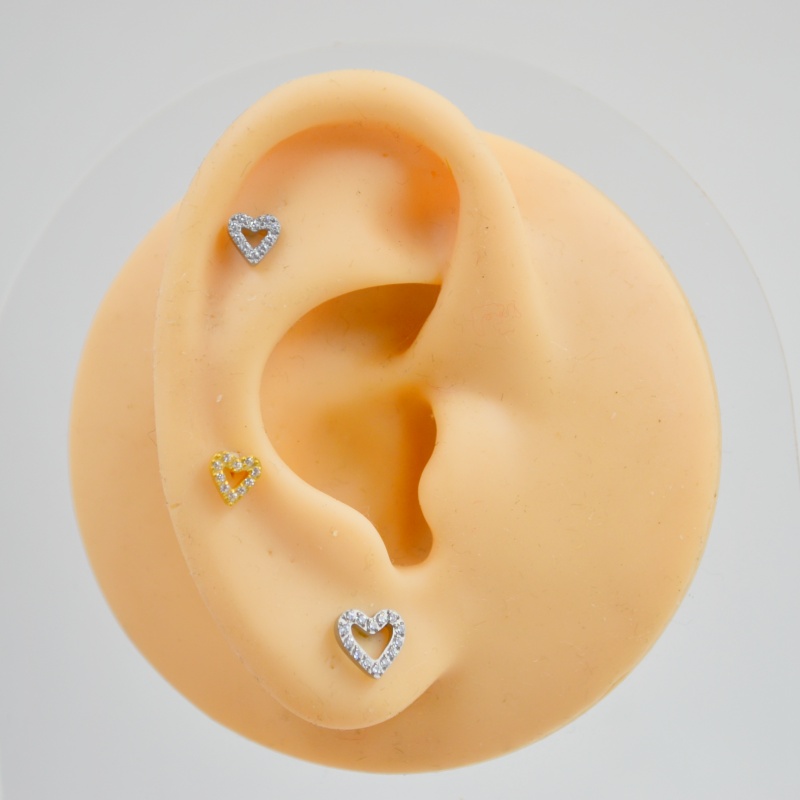 10pcs Body Jewelry 16Gx8mm G23 - Rook Curved Barbell review and price