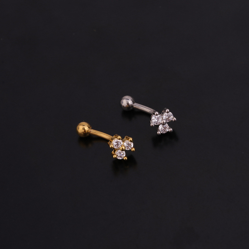 1Pc 1.2x8mm Eyebrow  Daith Snu - Rook Curved Barbell review and price