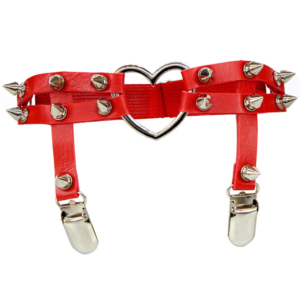 1Pcs Women Punk Goth Heart PU  - Qualiti Body Jewelry review and price
