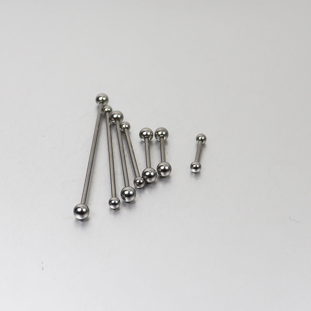 2 Pieces 0.8mm Stainless Steel - Industrial Barbell Long review and price