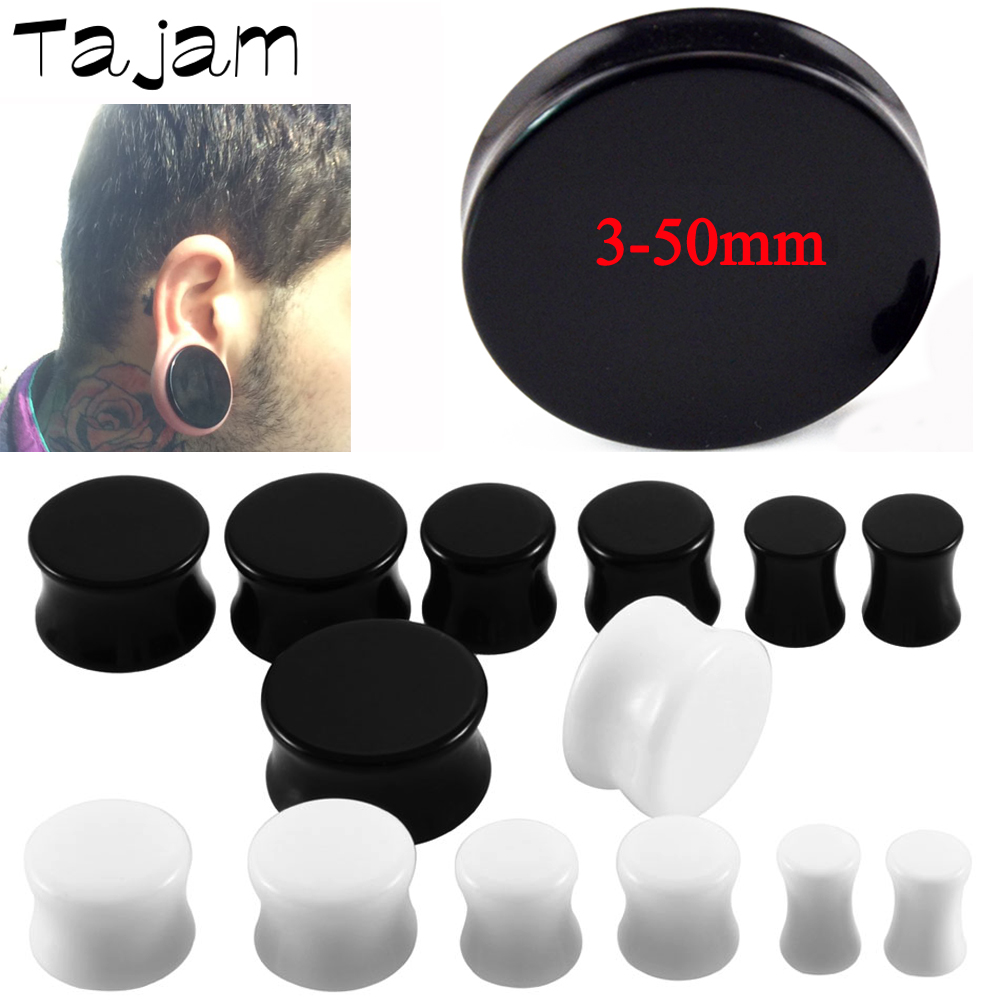 1 Pair 3mm-50mm Big Size Solid - Body Jewelry Gauge Sizes review and price