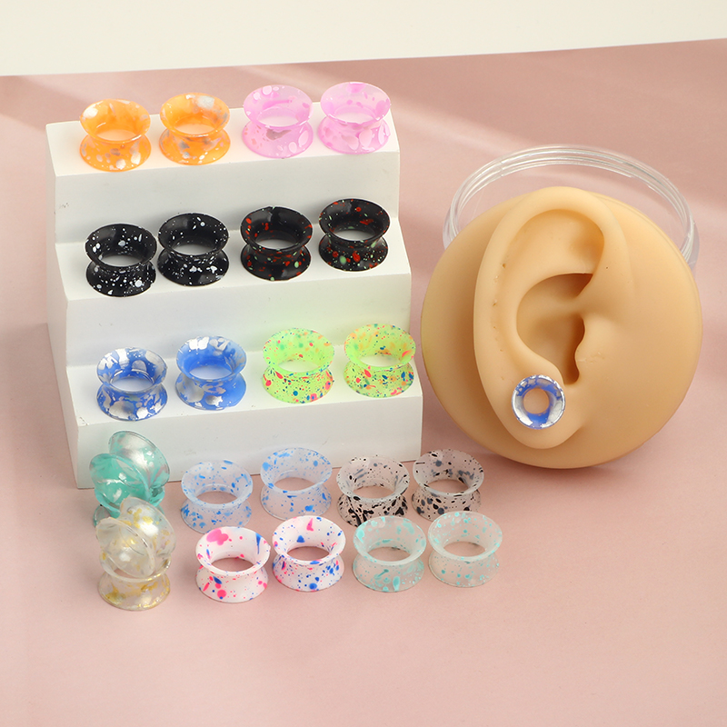 Ultra Thin Silicone Ear Skin F - Body Jewelry Gauge Sizes review and price