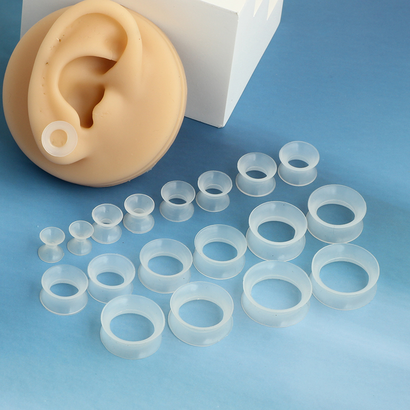 Ultra Thin Silicone Ear Skin F - Body Jewelry Gauge Sizes review and price