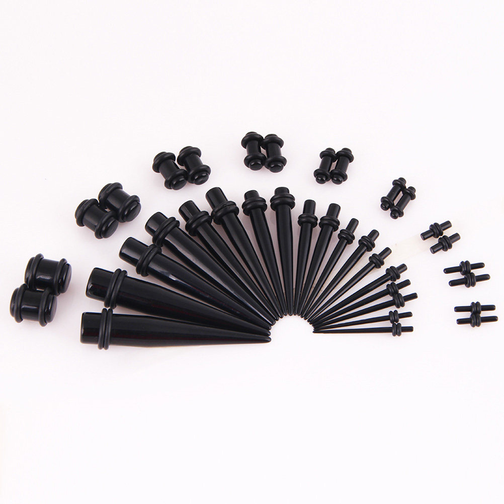 36Pcs Ear Expander Set Cone Au - Body Jewelry Gauge Sizes review and price