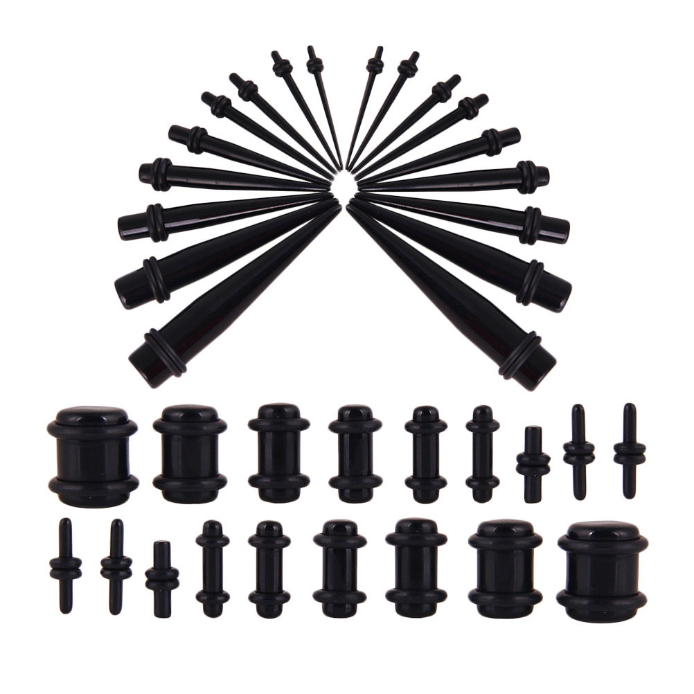 36Pcs Ear Expander Set Cone Au - Body Jewelry Gauge Sizes review and price