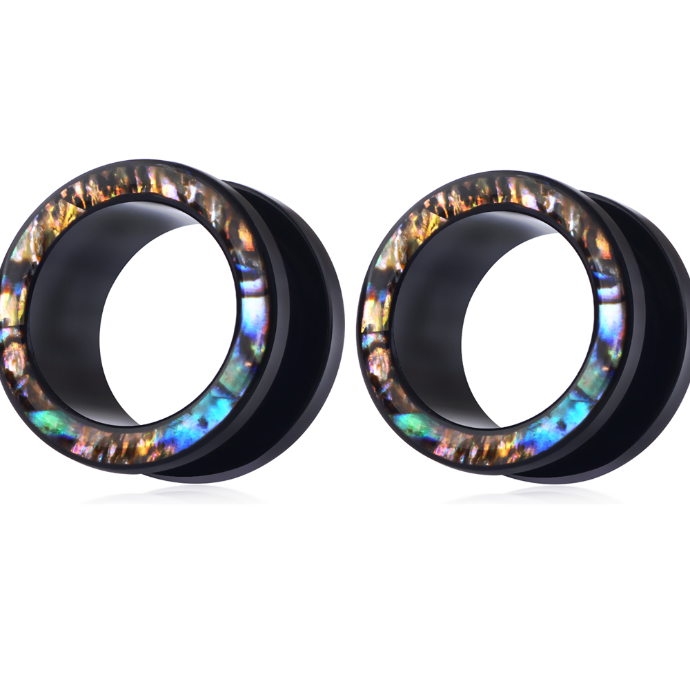 JUNLOWPY Acrylic Ear Tunnel Pl - Body Jewelry Gauge Sizes review and price